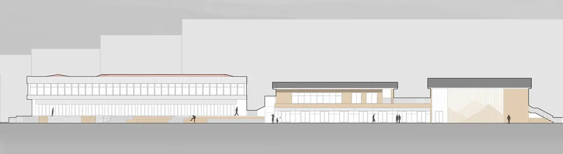 BIM建筑|康县新人字桥及周边商业街更新设计 / 三文建筑 何崴工作室