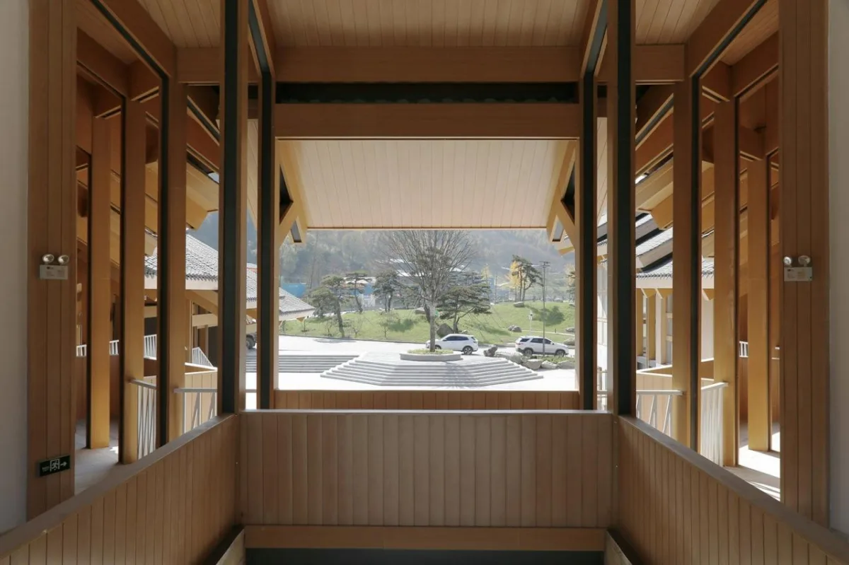 BIM建筑|龙形建筑：康县全域旅游游客集散中心 / 共生建筑Farmerson Architects