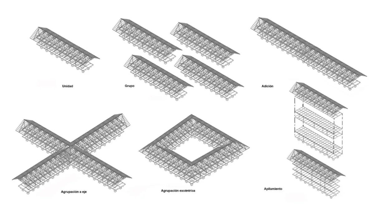 BIM建筑|工业化建筑系统原型 / Ignacio Rojas Hirigoyen Arquitectos + The Andes House