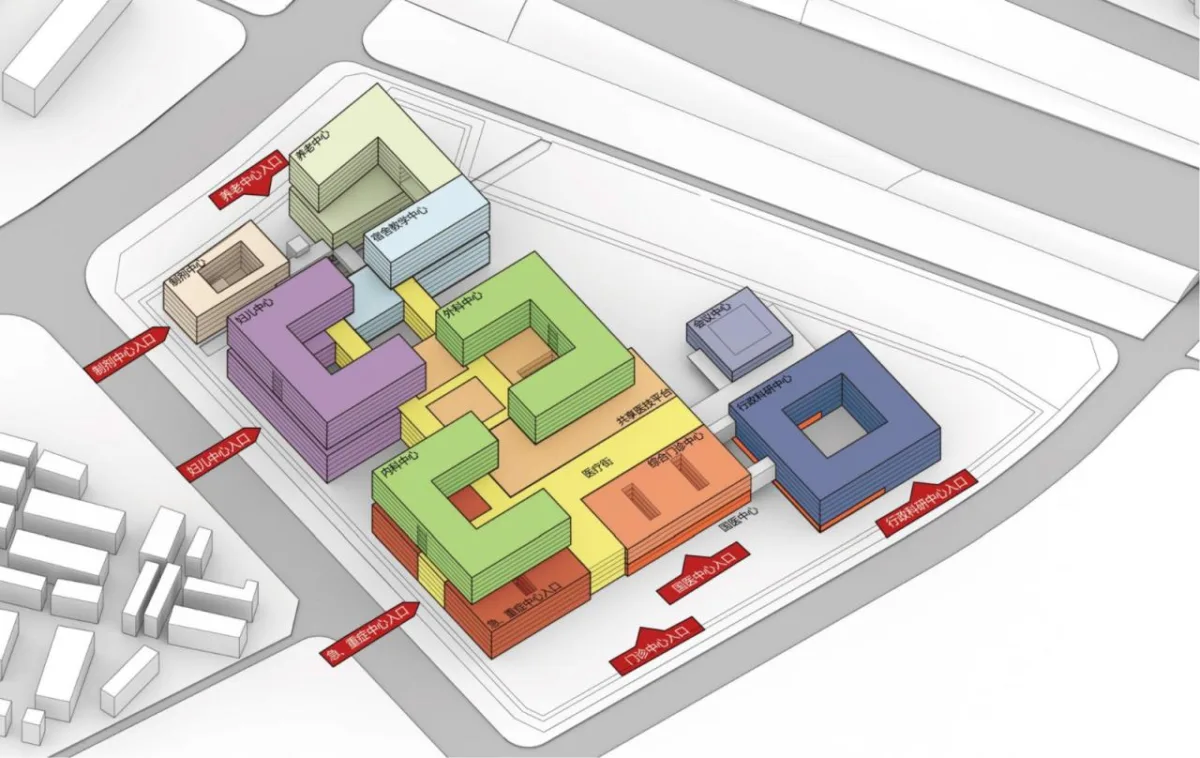 BIM建筑|深圳市中医院光明院区 / 孟建民团队