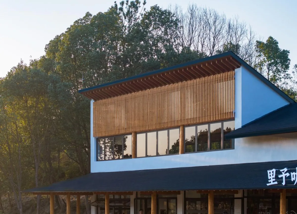 BIM建筑|大沙里乡村咖啡书屋 / 之行建筑