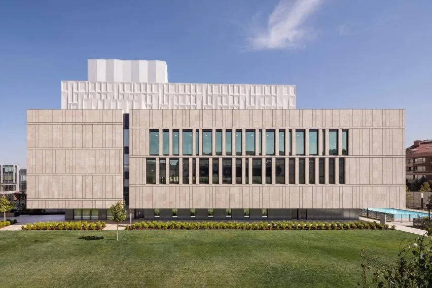 BIM建筑|恩尼德工作室设计美国驻安卡拉大使馆