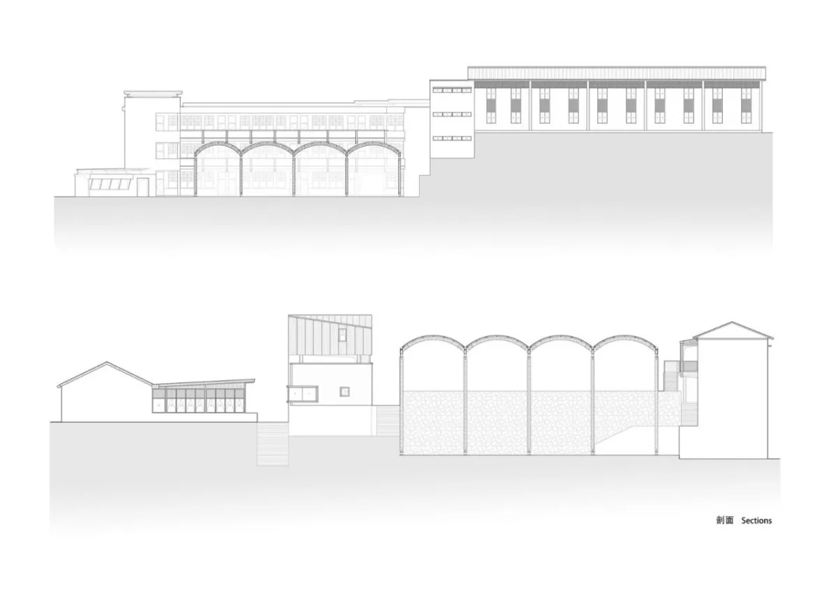 BIM建筑|绍兴孙岙小学改造 / 造作建筑