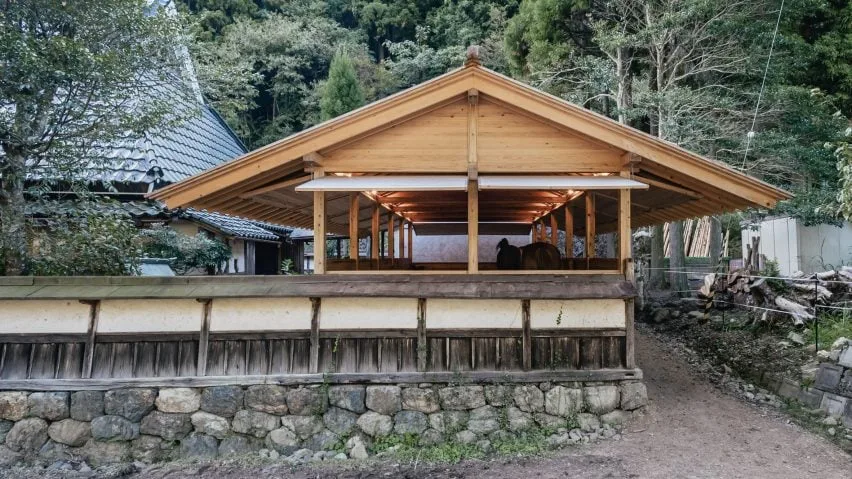 BIM建筑|2m26设计以传统日本木工为特色的马厩