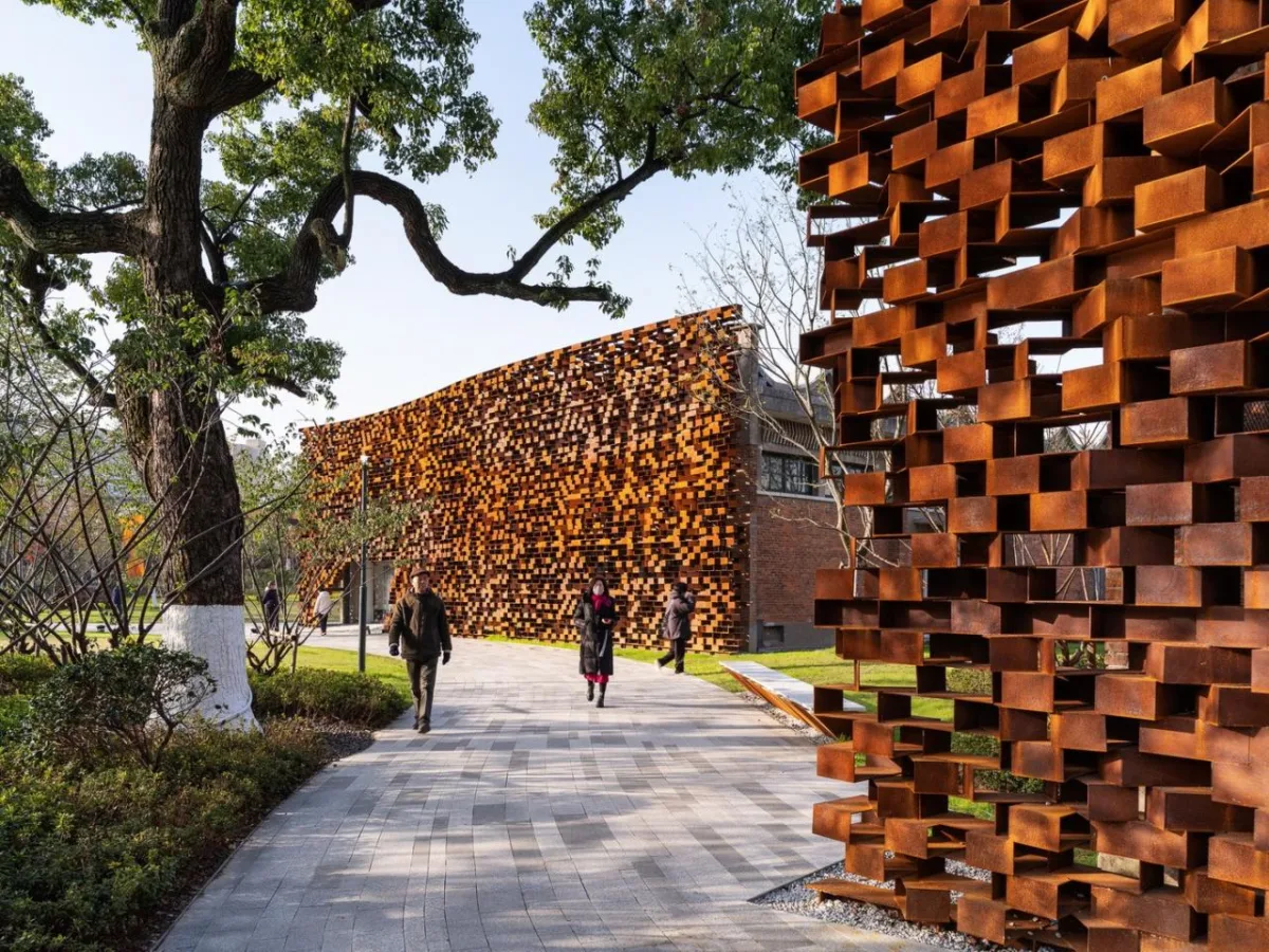 BIM建筑|杭州小河公园 / 隈研吾建筑设计事务所+浙大院