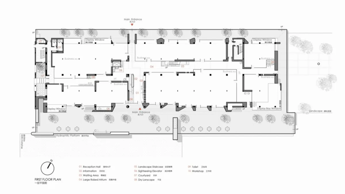 BIM建筑|动力车间 / 本哲建筑