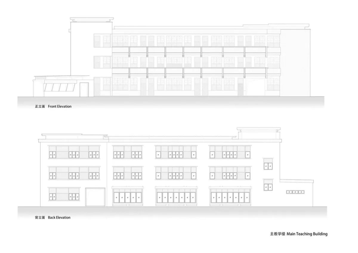 BIM建筑|绍兴孙岙小学改造 / 造作建筑