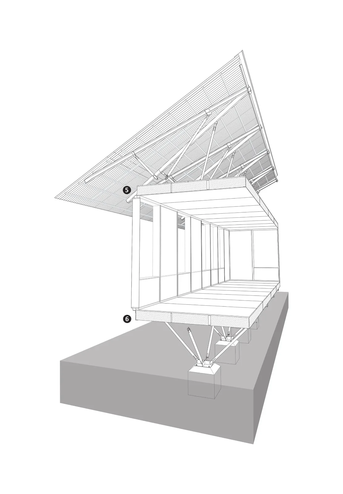 BIM建筑|工业化建筑系统原型 / Ignacio Rojas Hirigoyen Arquitectos + The Andes House