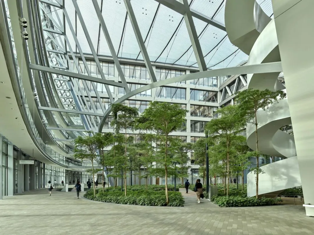BIM建筑|开启花园办公的未来形态：盛裕集团总部 / Surbana Jurong Campus