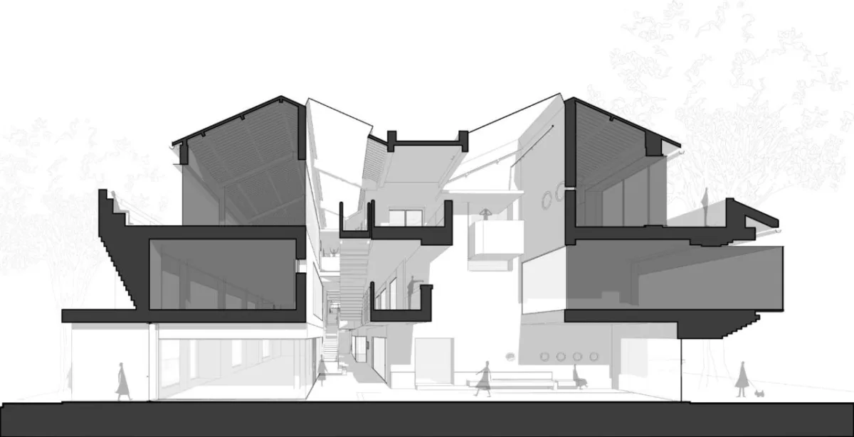 BIM建筑|动力车间 / 本哲建筑