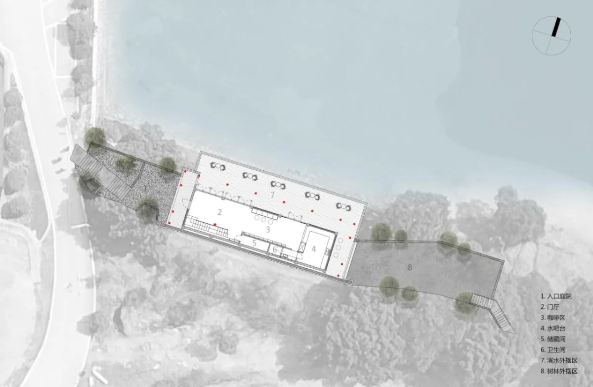 BIM建筑|大沙里乡村咖啡书屋 / 之行建筑