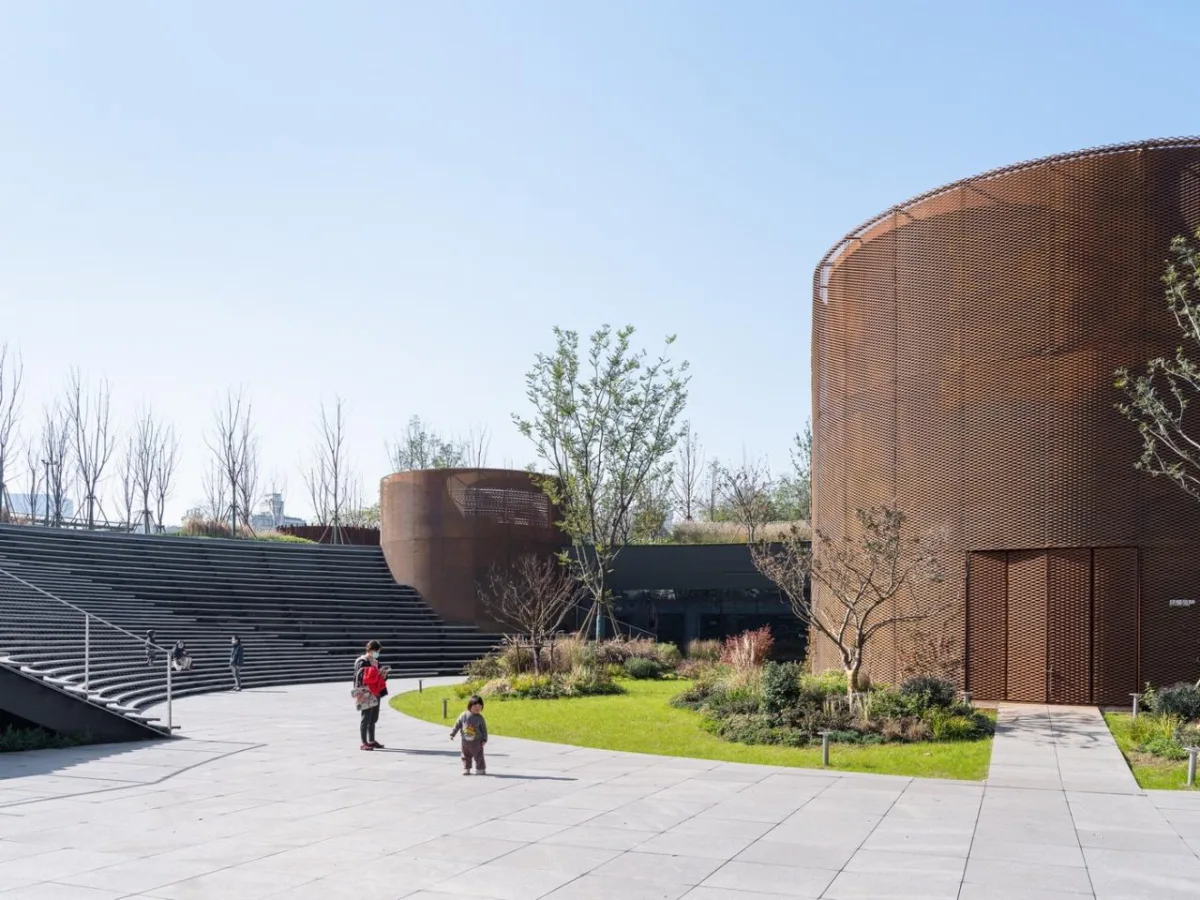 BIM建筑|杭州小河公园 / 隈研吾建筑设计事务所+浙大院
