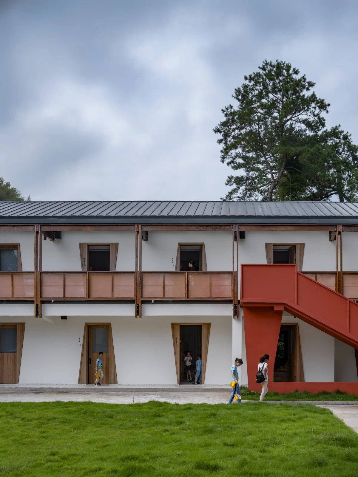 BIM建筑|绍兴孙岙小学改造 / 造作建筑
