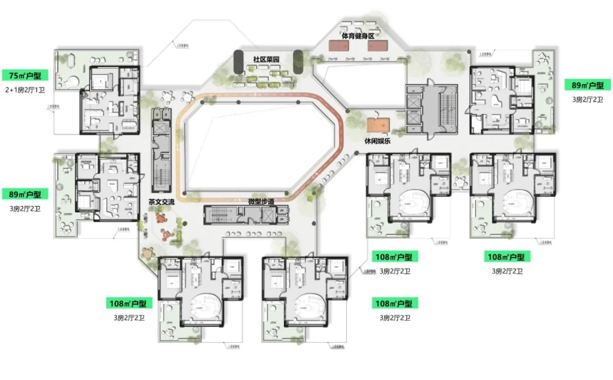 BIM建筑| “好房子”新理念：立方之间，共享新生 全国“好房子”设计大赛-参赛作品 / 睿住天元设计