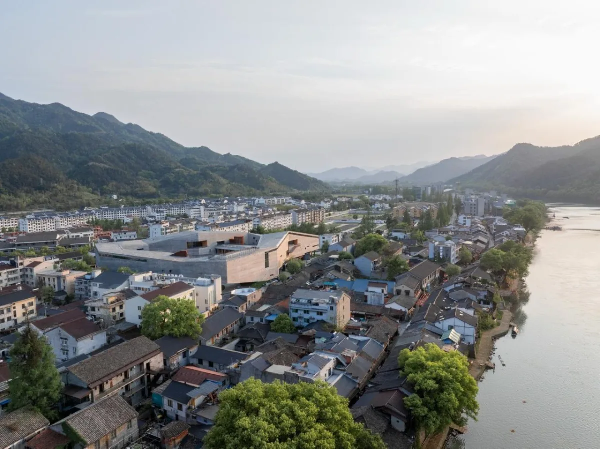 BIM建筑|丽水最大艺术综合体：古堰画乡艺术中心 / 孟凡浩-line+建筑事务所