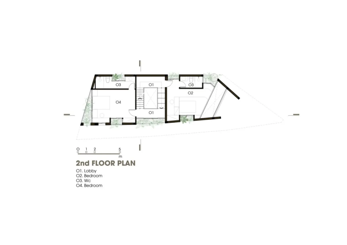 BIM建筑|天空花园别墅 / Pham Huu Son Architects