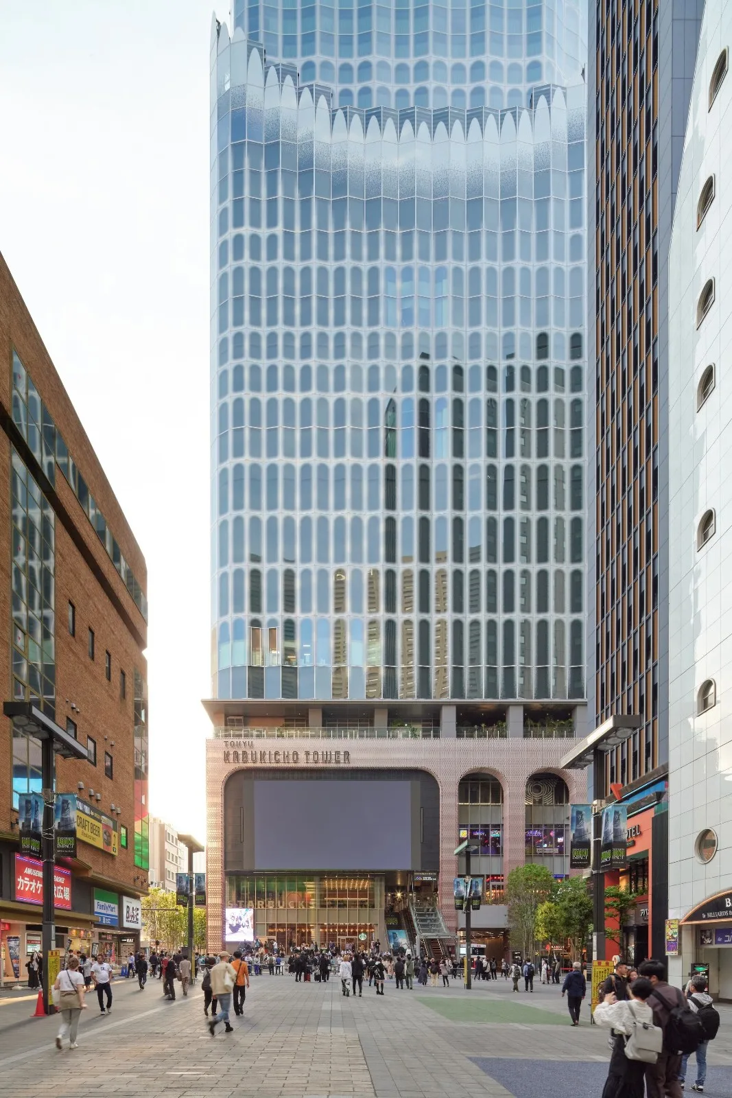 BIM建筑|东急歌舞伎町塔 / 永山祐子建筑设计 + KUME SEKKEI Co. + 东急设计