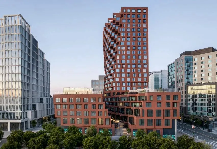 BIM建筑|MVRDV在旧金山设计带有“公共峡谷”的大厦
