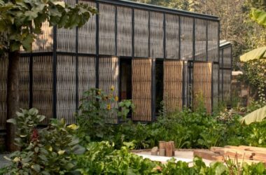 BIM建筑|阿威工作室设计竹屏风的艺术家住宅-BIM建筑网