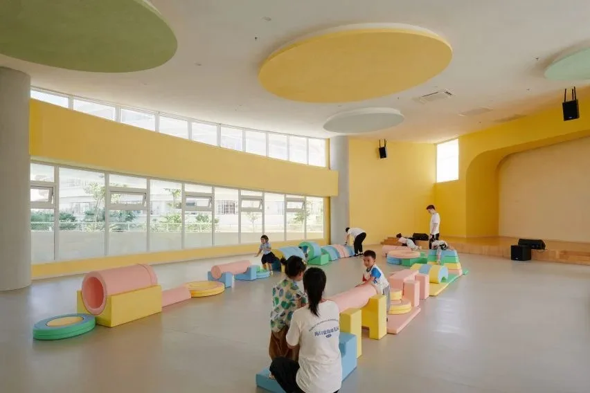 BIM建筑|彩色的海南岛学校建筑“赞美创造力”