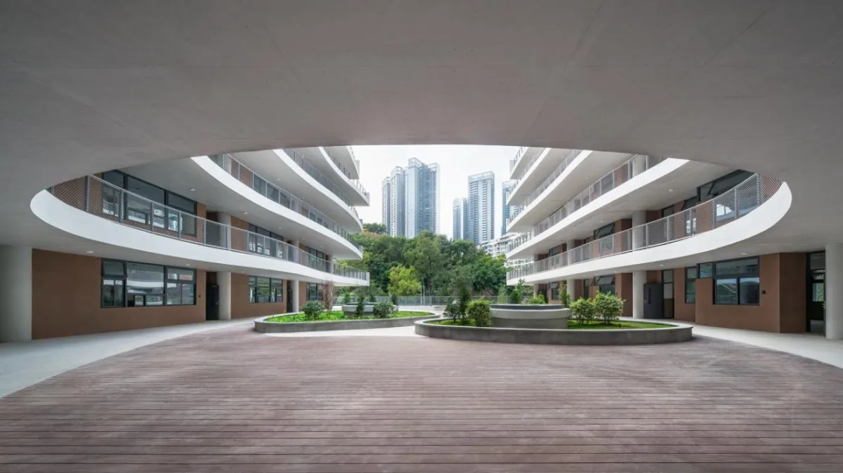 BIM建筑|景龙小学 / 非常建筑
