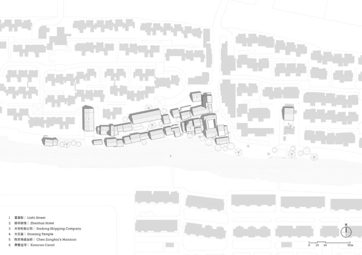 BIM建筑|里直街有机更新：延续生活记忆的褶皱 / goa大象设计