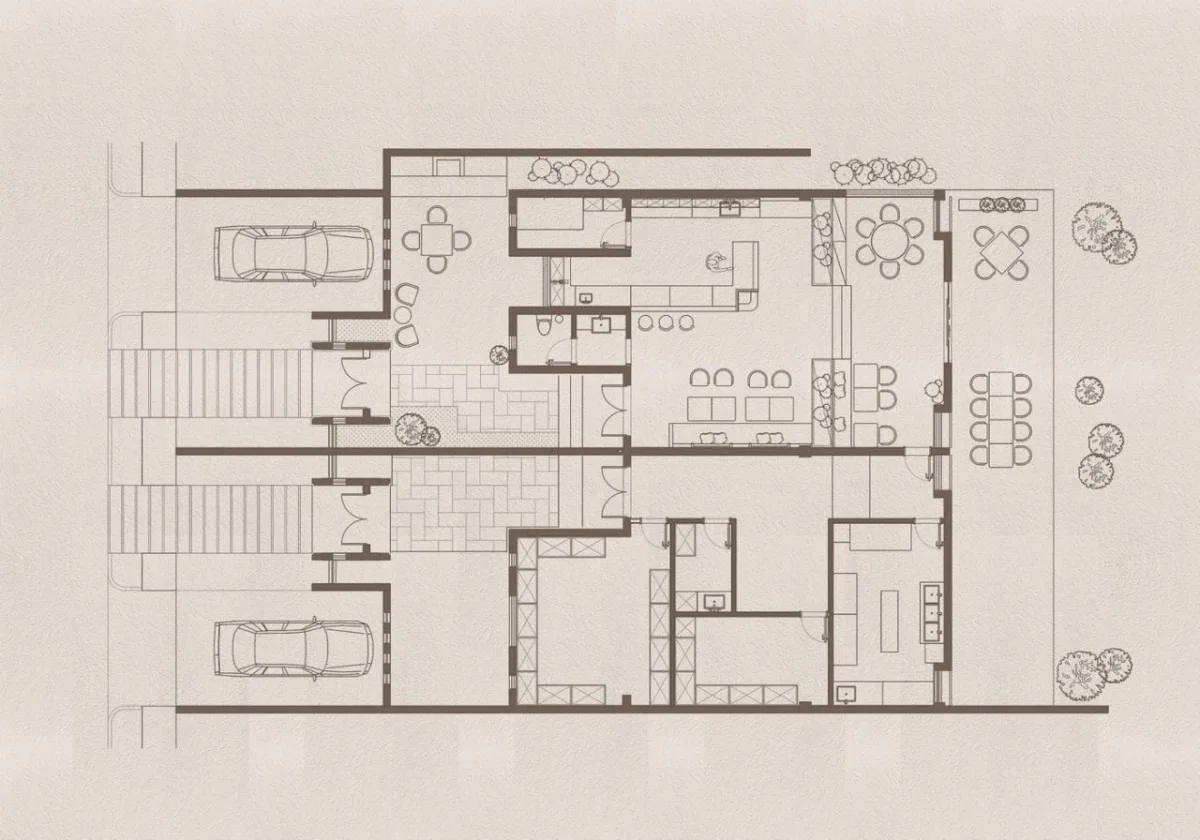 BIM建筑|山口的院子 / 巢羽设计事务所