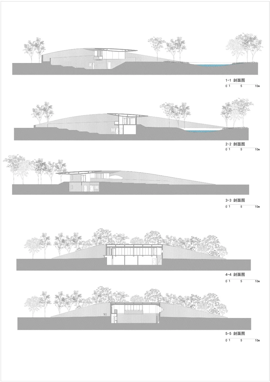 BIM建筑|洱海生态廊道葭蓬村驿站 / 赵扬建筑工作室