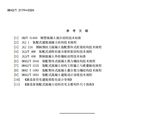 装配式政策|湖北省《装配式建筑评价标准》DB42/T2179-2024全文发布