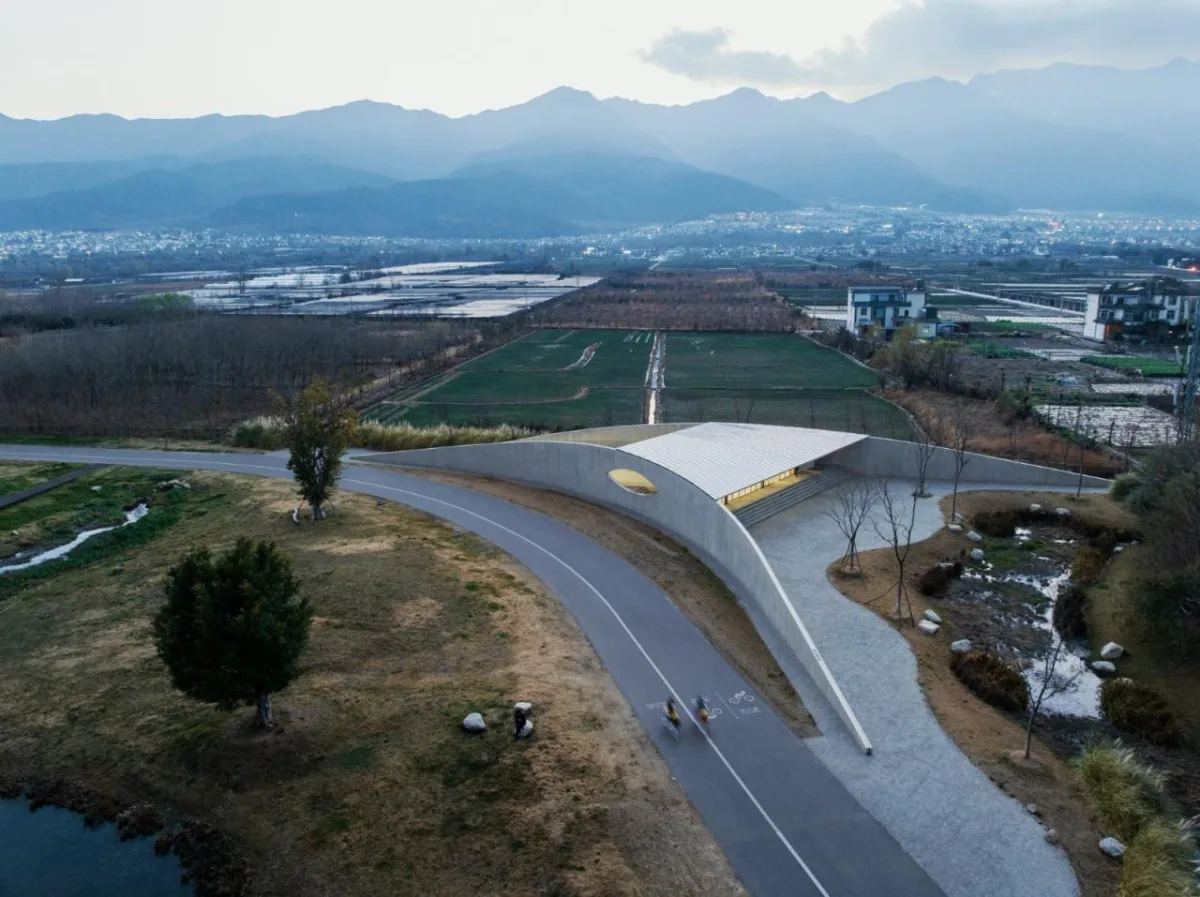 BIM建筑|洱海生态廊道葭蓬村驿站 / 赵扬建筑工作室