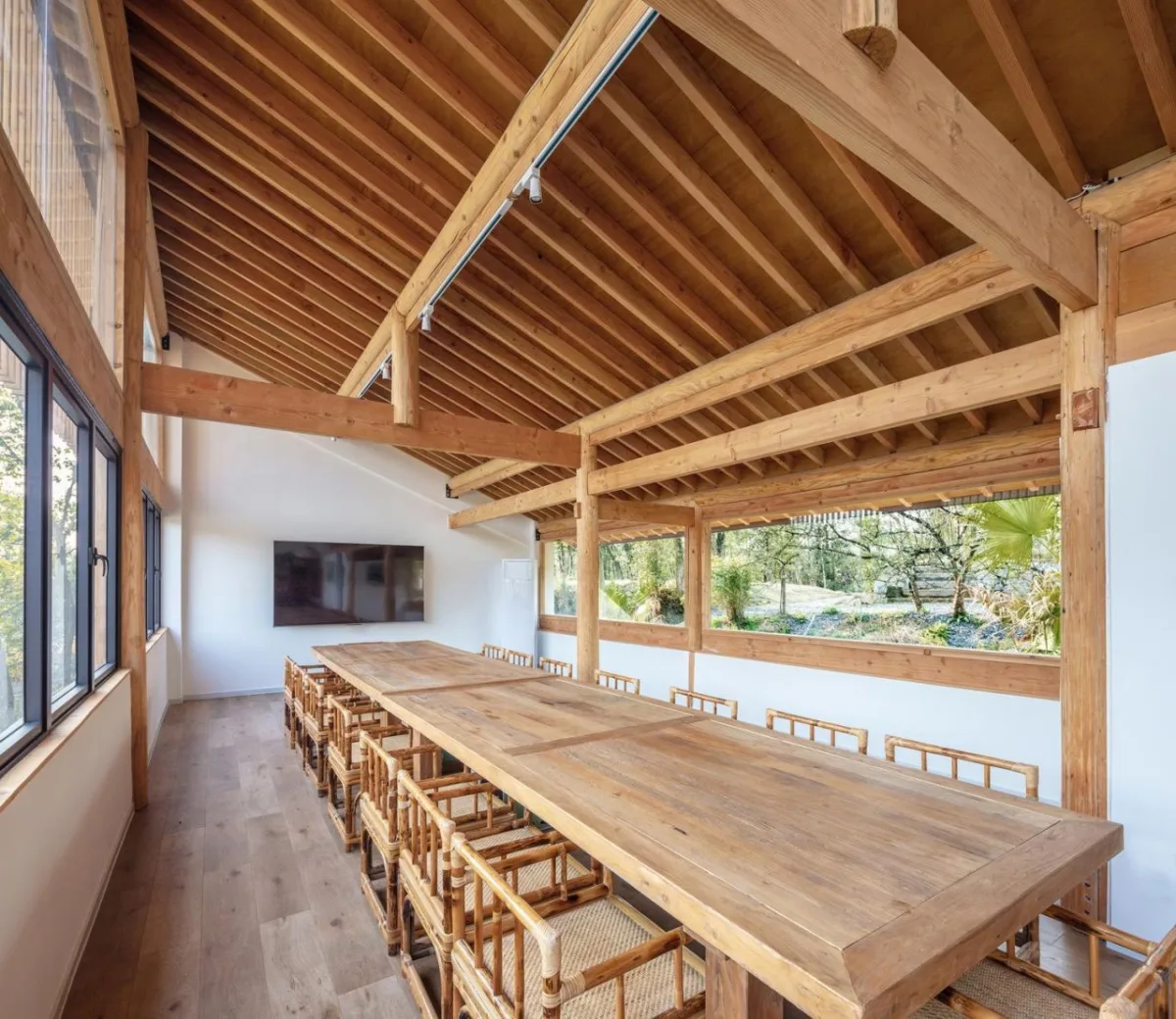 BIM建筑|大沙里乡村咖啡书屋 / 之行建筑