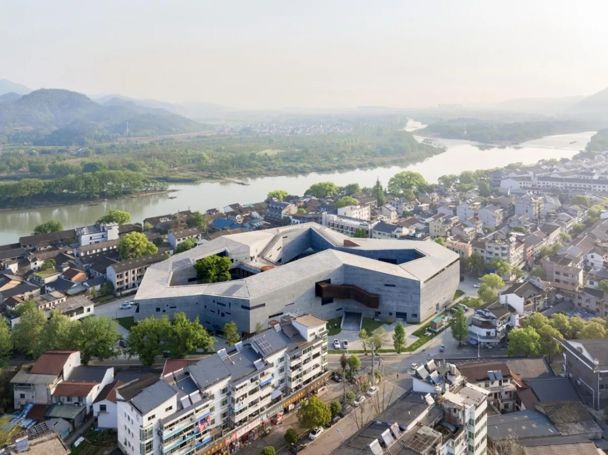 BIM建筑|丽水最大艺术综合体：古堰画乡艺术中心 / 孟凡浩-line+建筑事务所