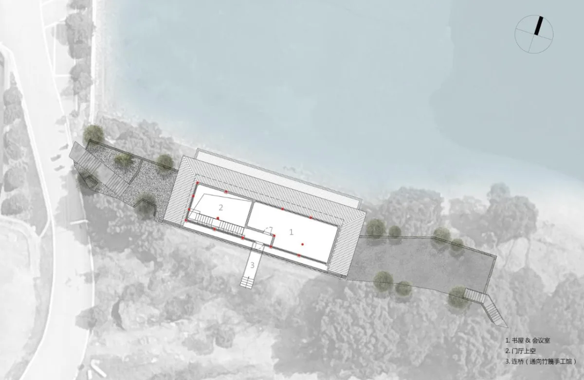 BIM建筑|大沙里乡村咖啡书屋 / 之行建筑