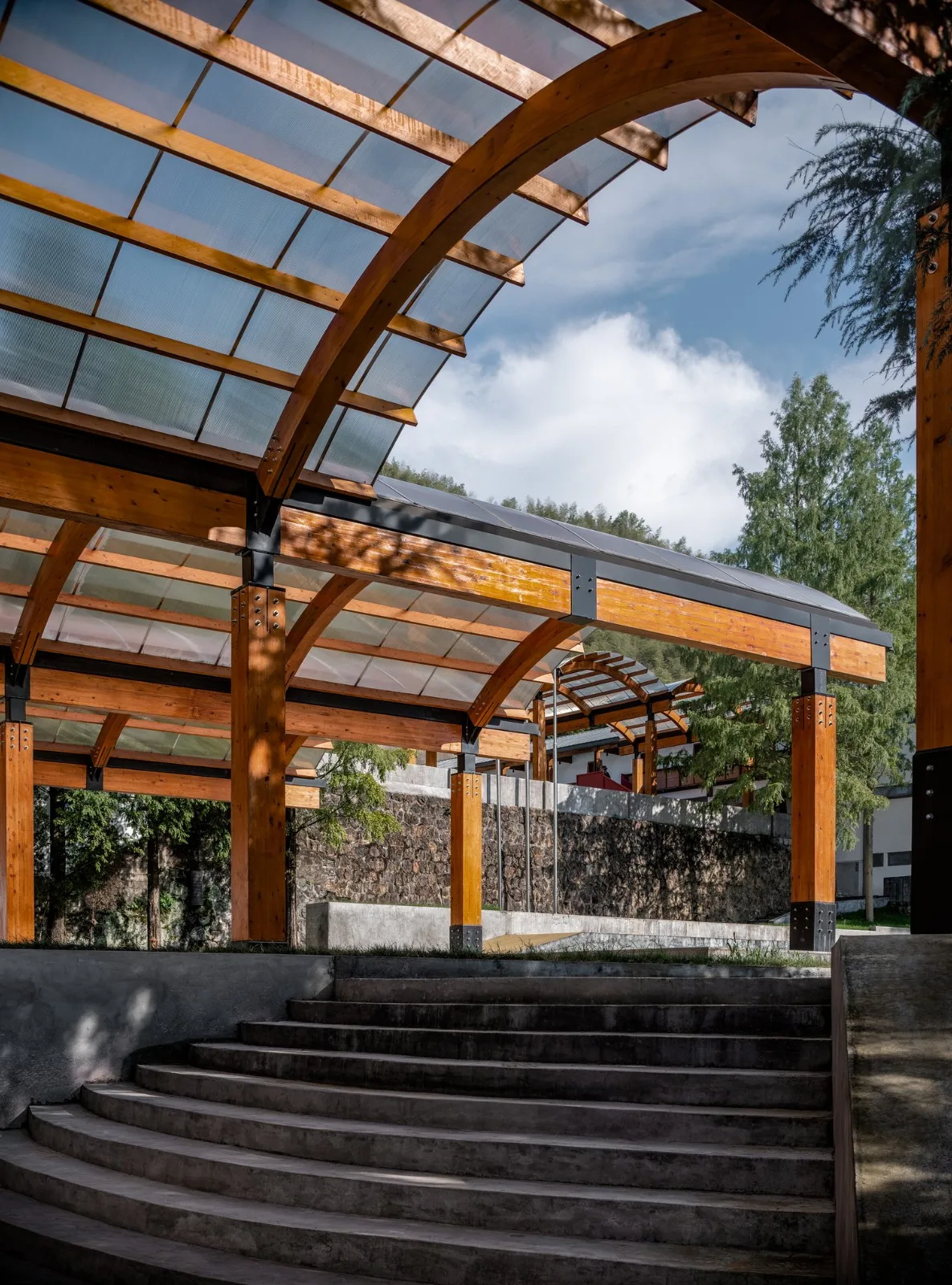 BIM建筑|绍兴孙岙小学改造 / 造作建筑