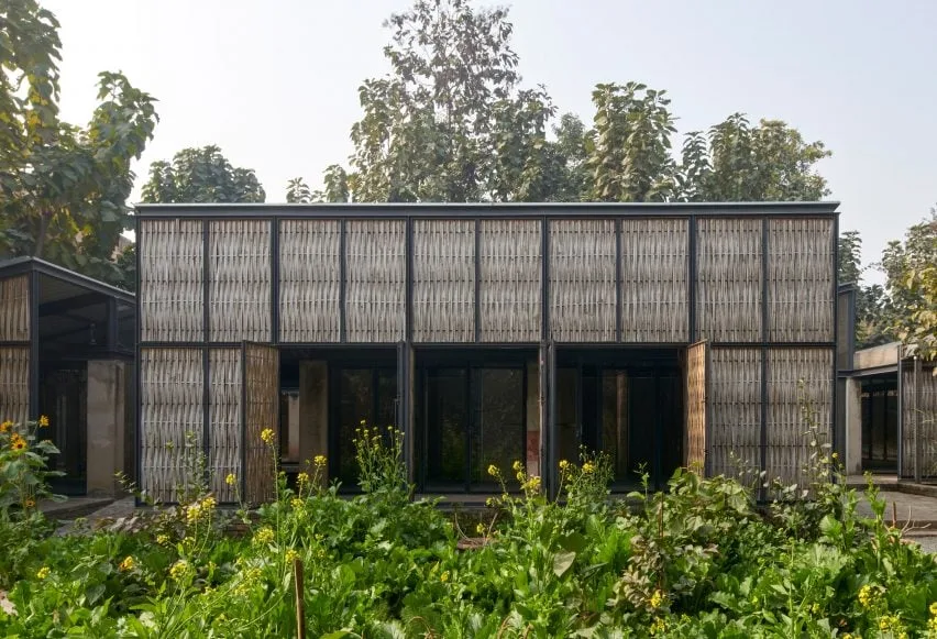 BIM建筑|阿威工作室设计竹屏风的艺术家住宅
