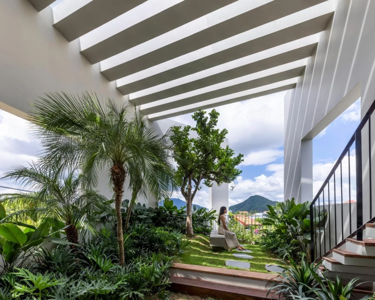 BIM建筑|天空花园别墅 / Pham Huu Son Architects