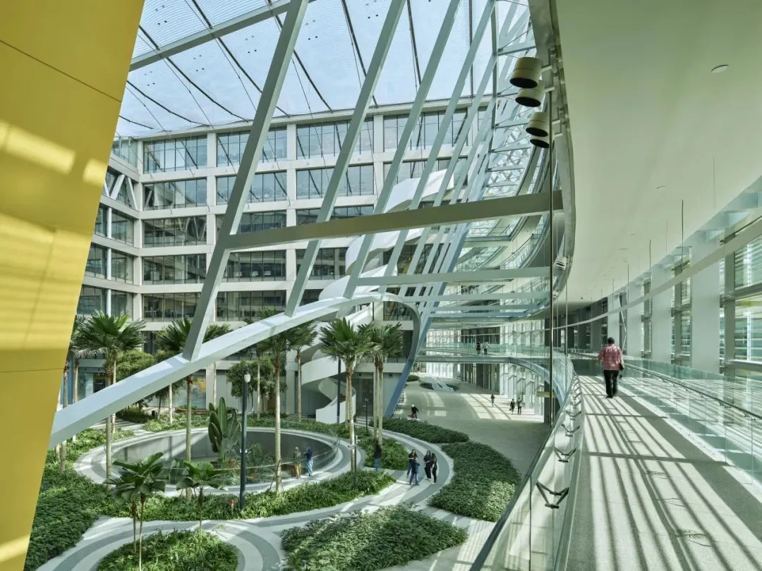 BIM建筑|开启花园办公的未来形态：盛裕集团总部 / Surbana Jurong Campus