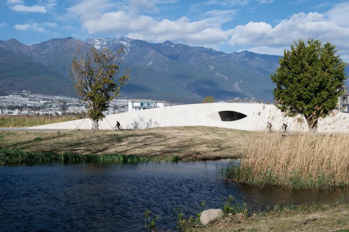 BIM建筑|洱海生态廊道葭蓬村驿站 / 赵扬建筑工作室