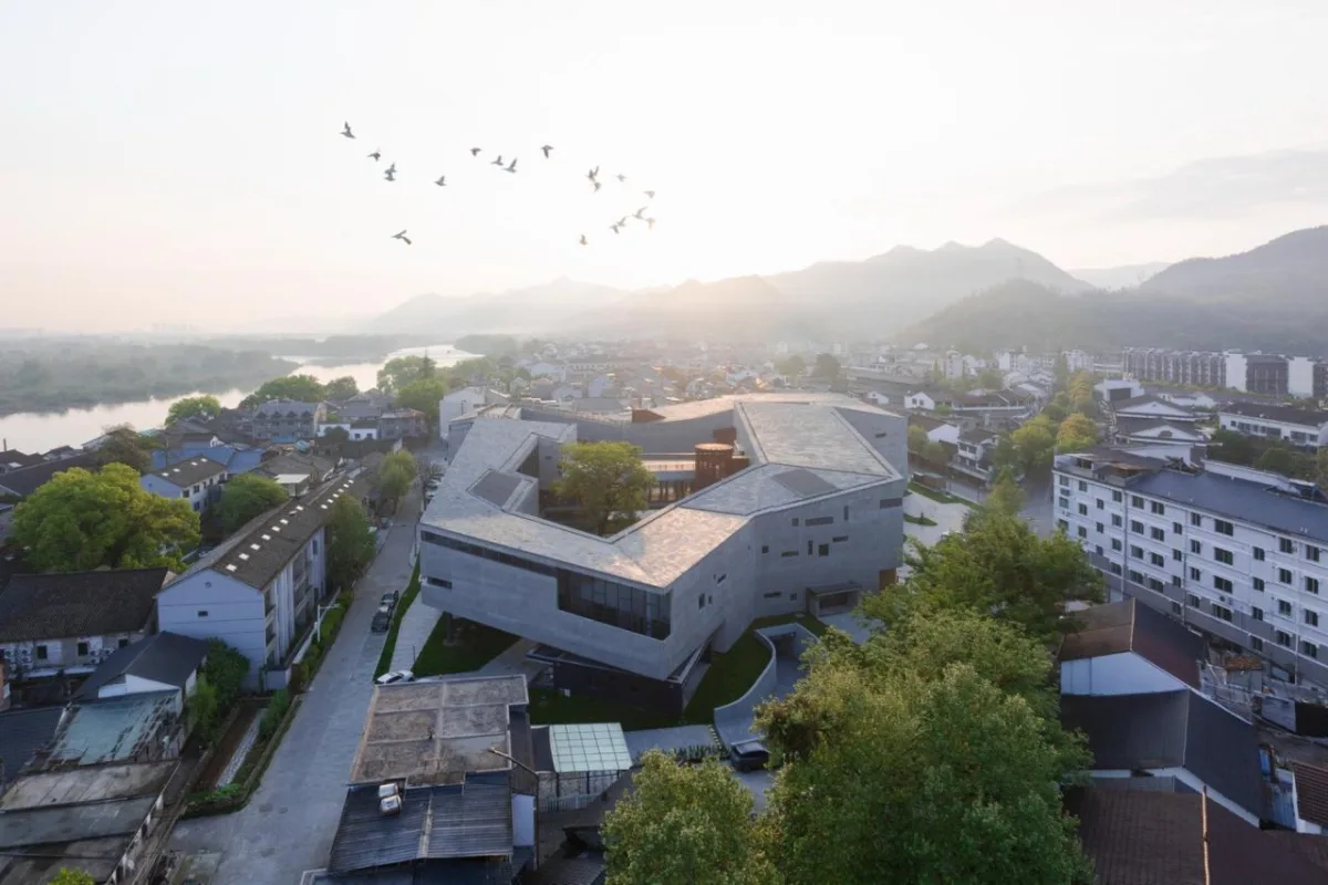 BIM建筑|丽水最大艺术综合体：古堰画乡艺术中心 / 孟凡浩-line+建筑事务所