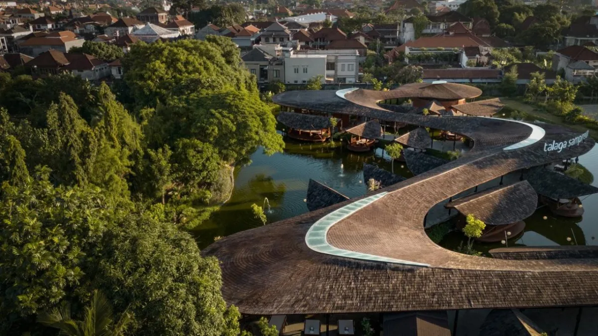 BIM建筑|Talaga Sampireun 巴厘岛餐厅 / K-Thengono Design Studio
