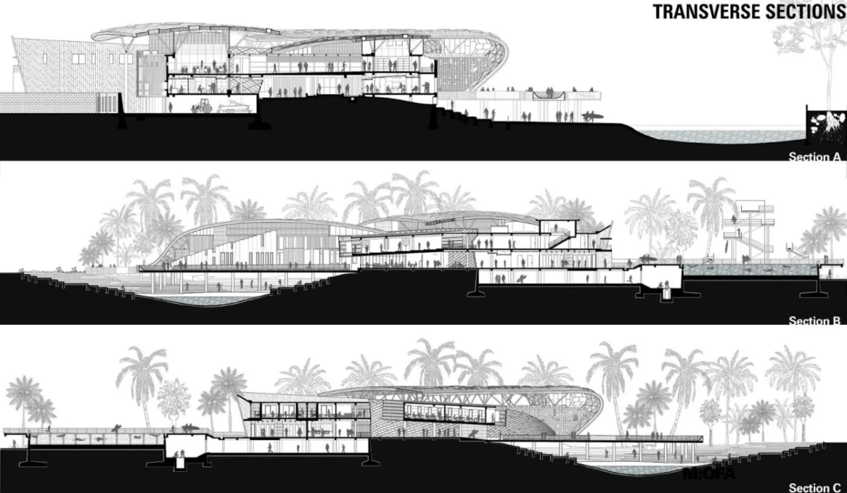 BIM建筑|国家水上运动研究所 / M:OFA 工作室