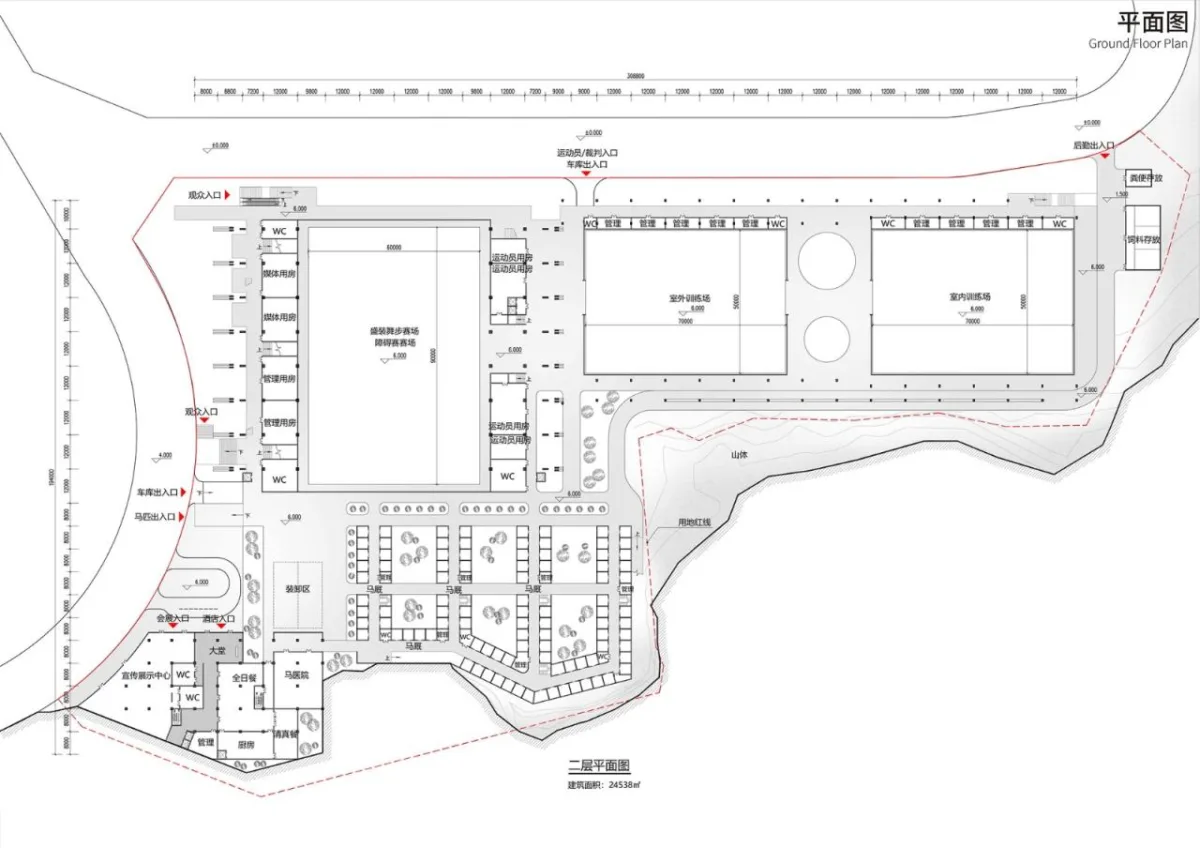 BIM建筑|深圳市光明国际马术中心/ 汤桦建筑设计