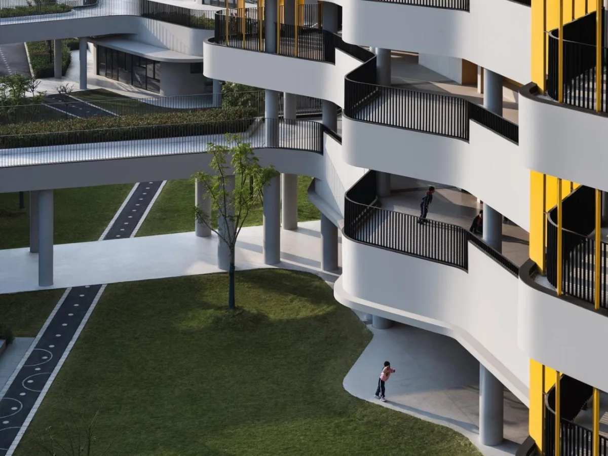 BIM建筑|上海师范大学附属青浦实验学校 / BAU建筑城市设计事务所