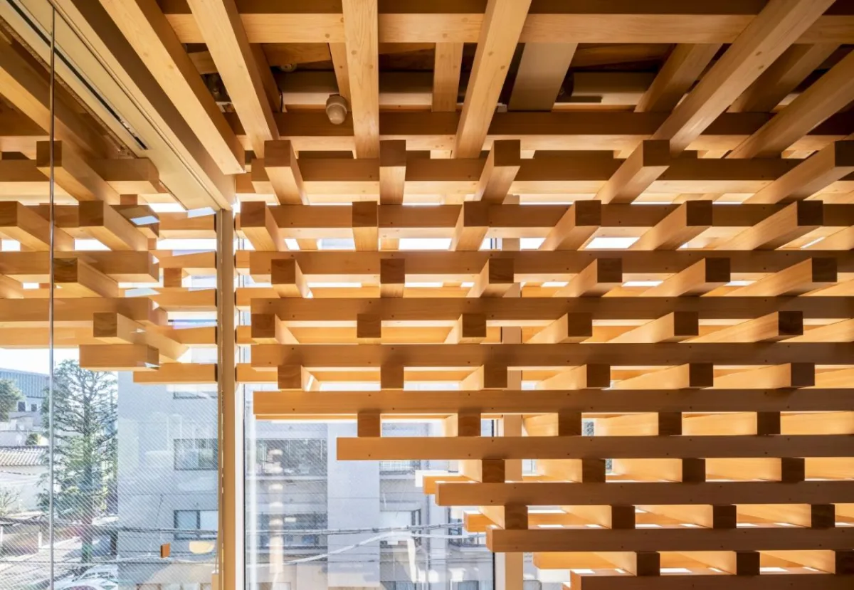 BIM建筑|AEAJ 景观平台 / 隈研吾建筑都市设计事务所