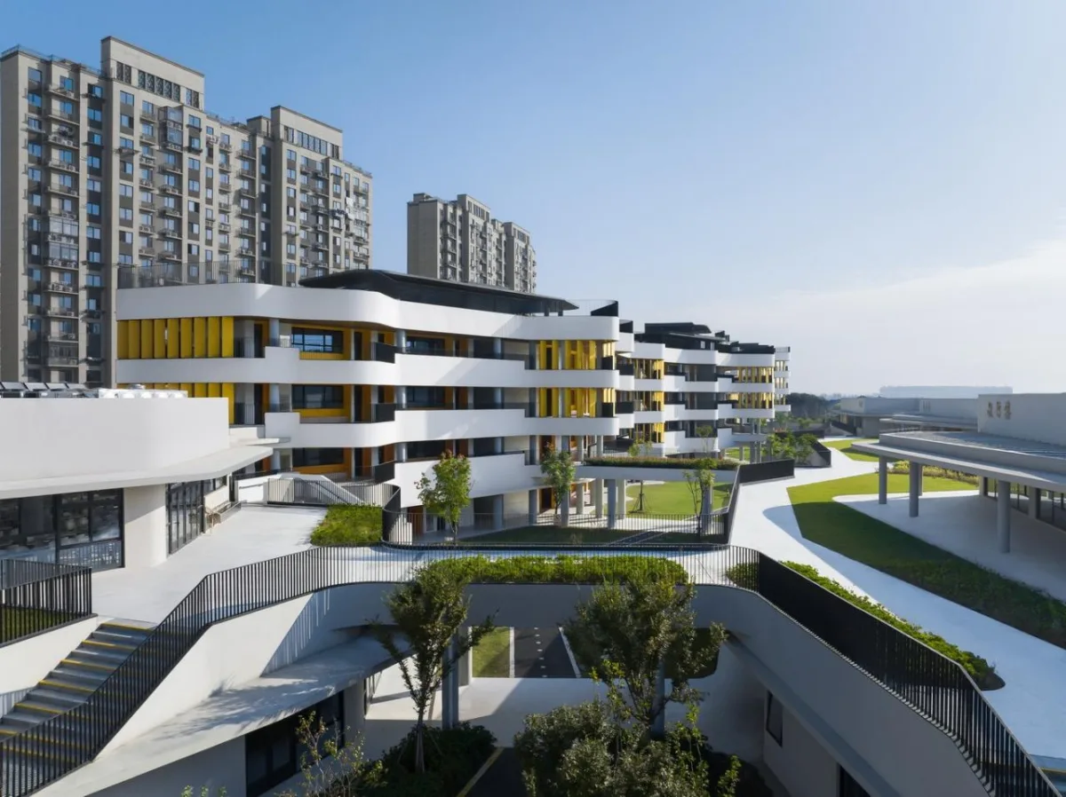 BIM建筑|上海师范大学附属青浦实验学校 / BAU建筑城市设计事务所