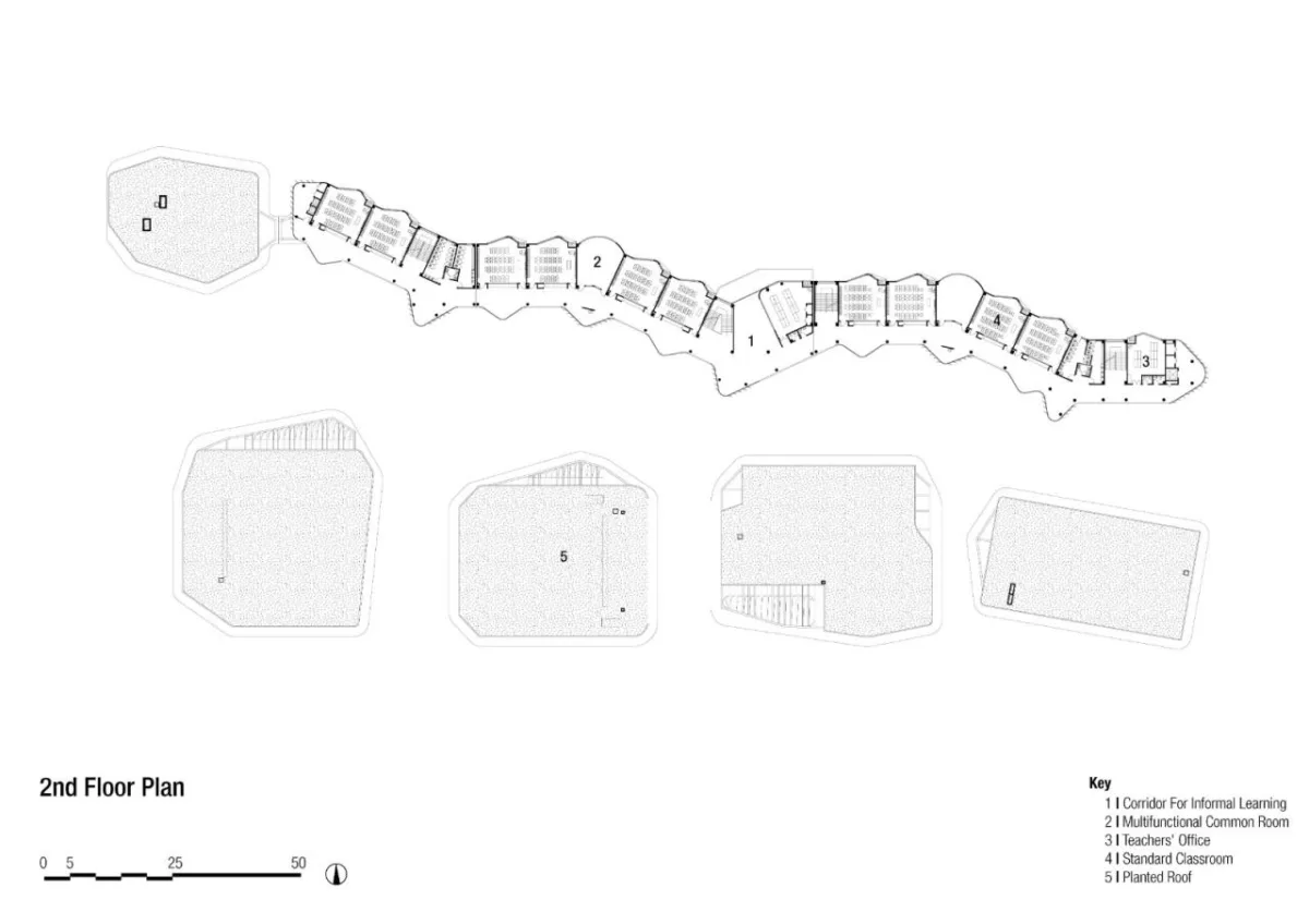 BIM建筑|上海师范大学附属青浦实验学校 / BAU建筑城市设计事务所