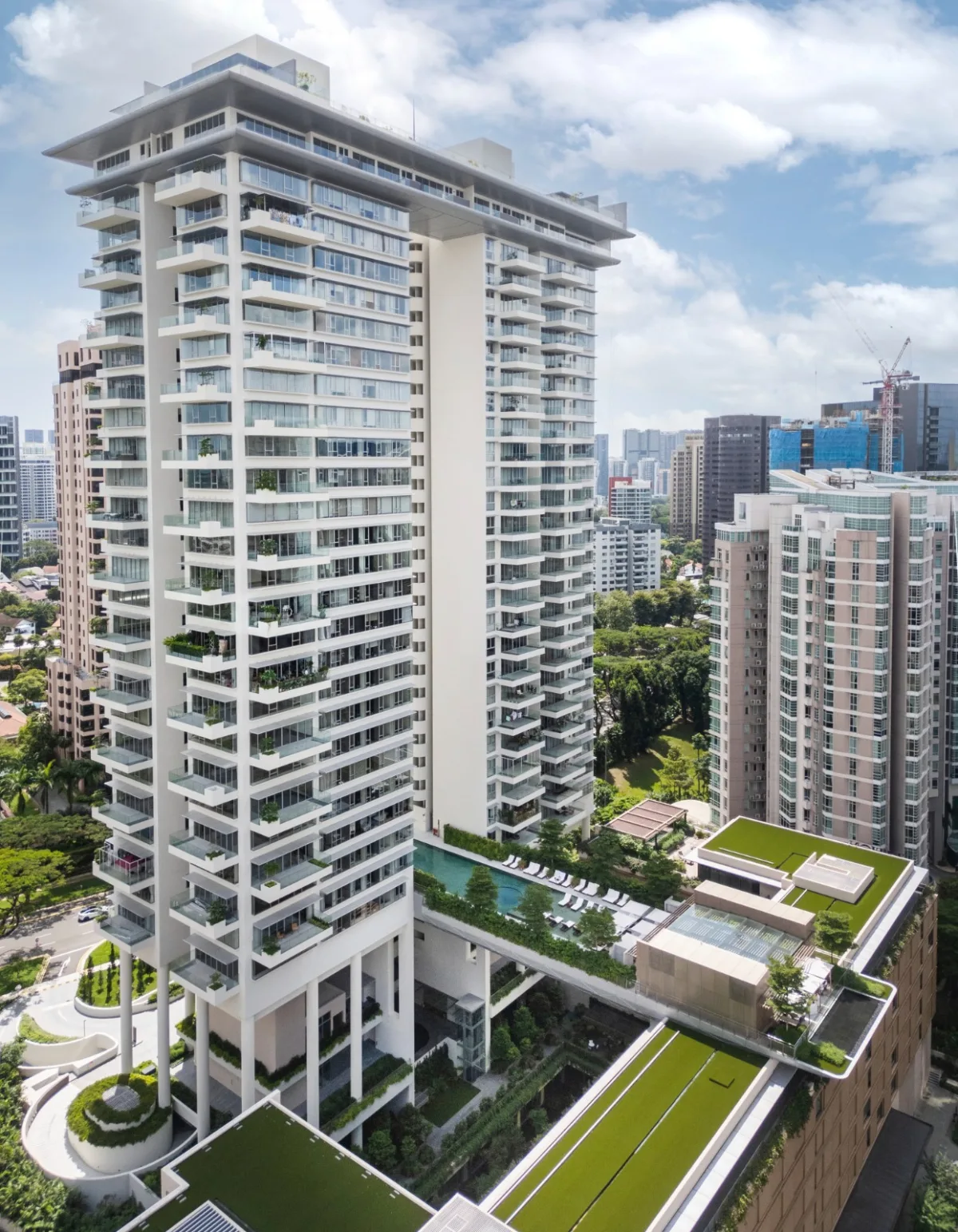 BIM建筑|铂瑞雅居与新加坡艾迪逊酒店 / 萨夫迪建筑事务所