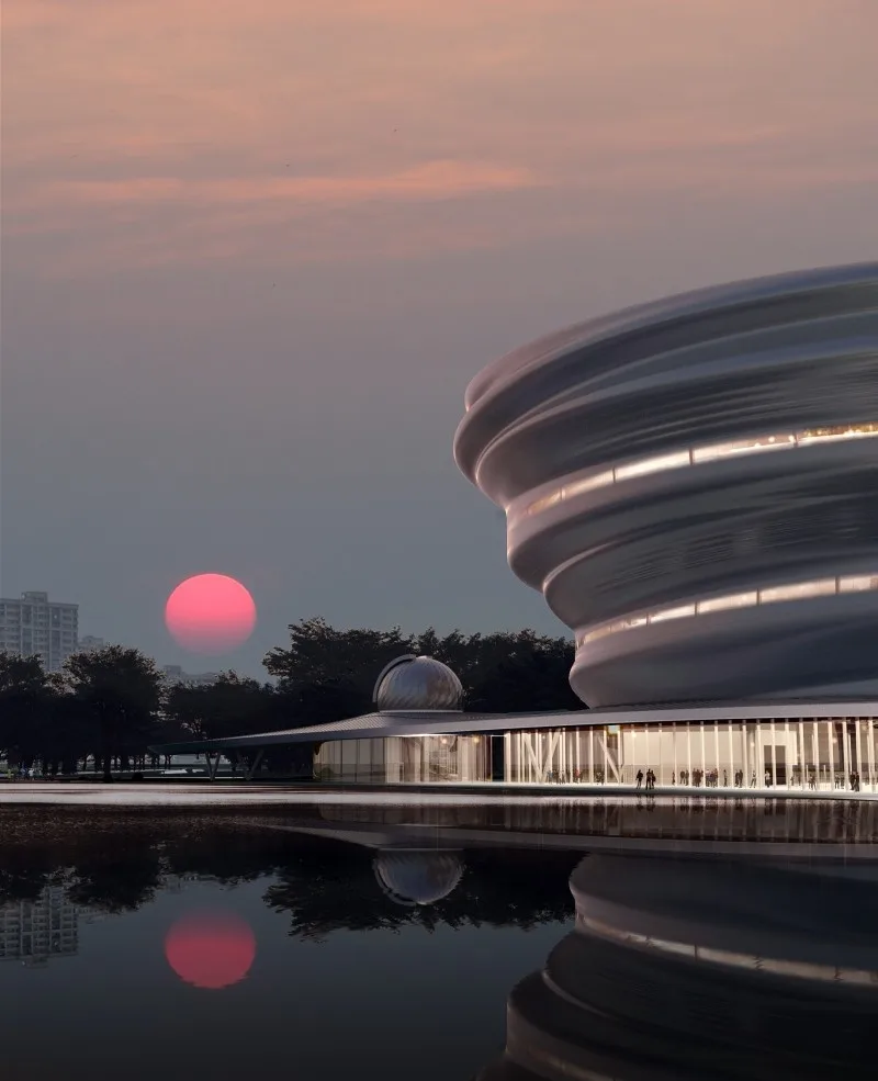 BIM建筑|海南科技馆 / 马岩松MAD