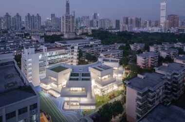 BIM建筑|幼儿园设计成“小镇”式的灵活教室-BIM建筑网