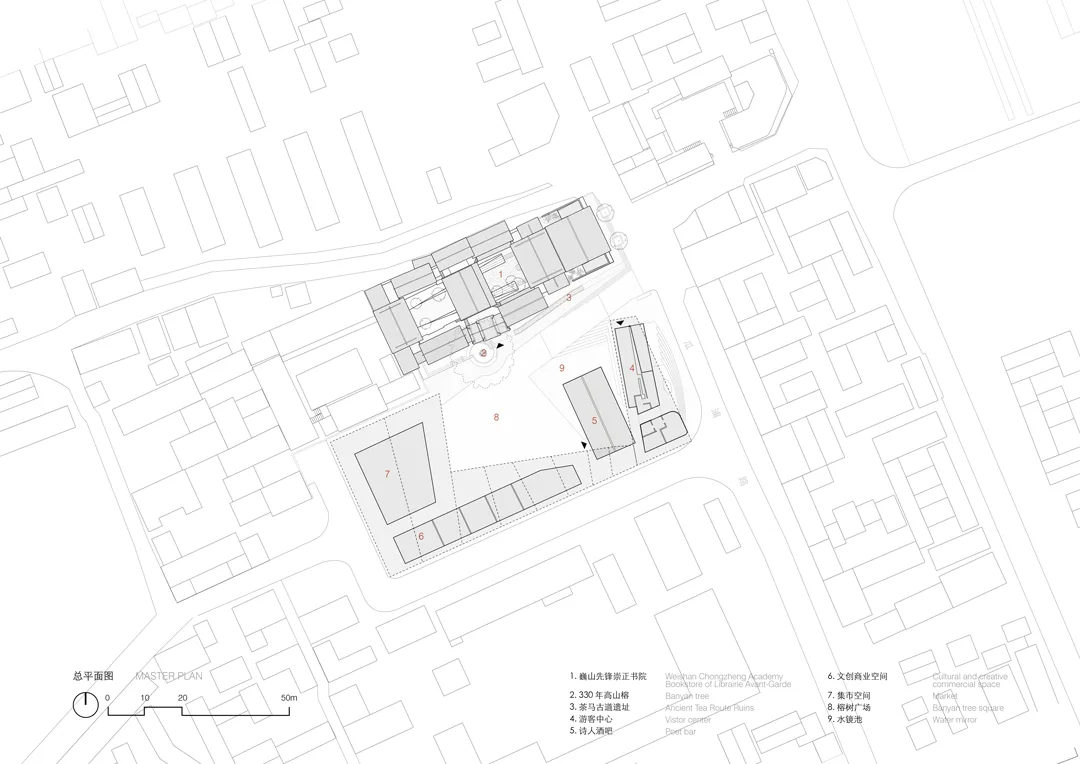 BIM建筑|先锋巍山崇正书院 / 迹·建筑事务所（TAO）